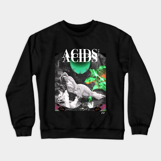 ACIDS release merchandising Crewneck Sweatshirt by FEFO the GHOST